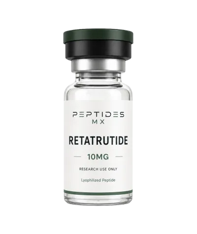 Vial de Retatrutide 10 mg de Peptides MX