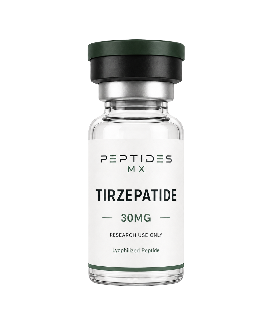 Vial de Tirzepatida 30mg de Peptides MX